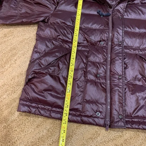 J Crew Jacket Mens Medium Dark Purple Puffer Insulated Coat Outerwear - Picture 12 of 16